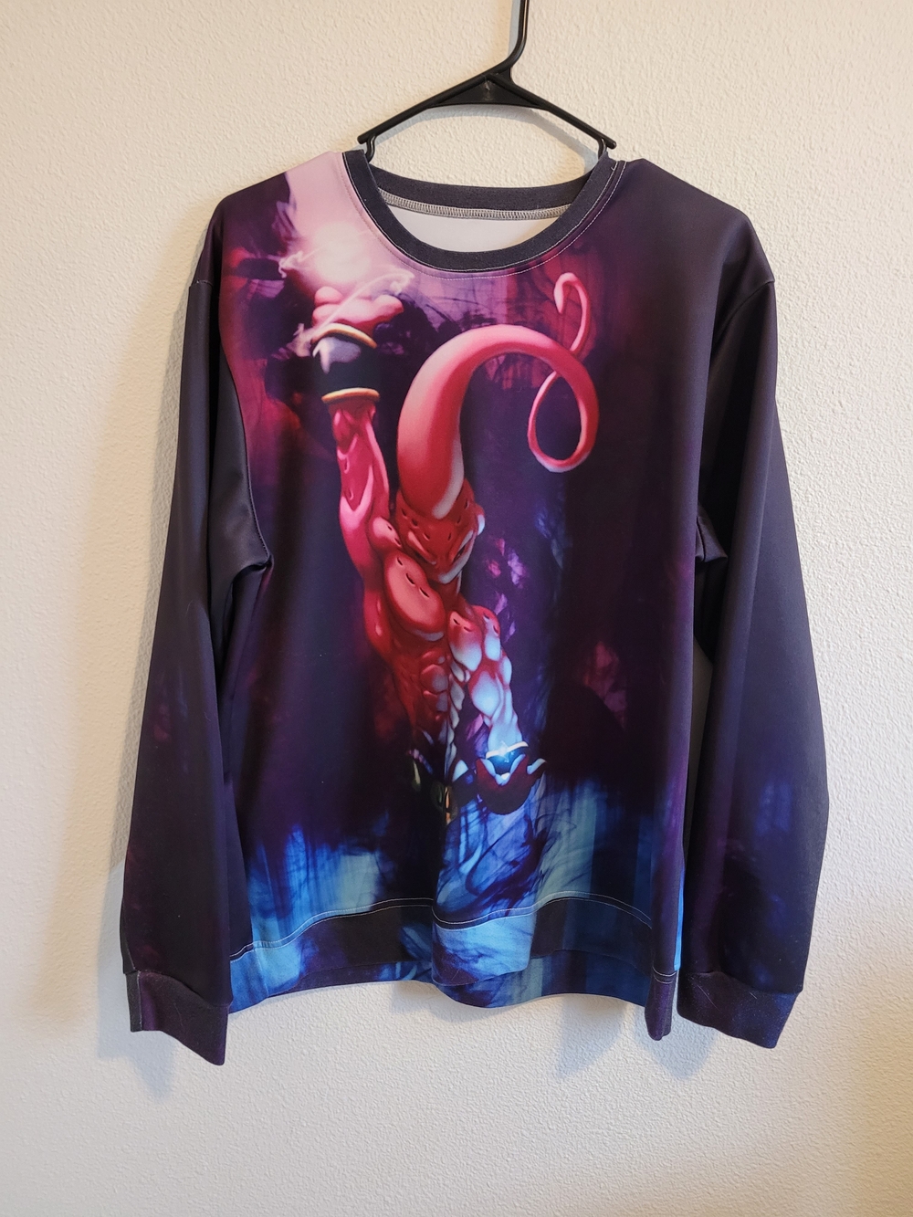 Kids Kid Buu Graphic Crew Neck Sweatshirt #344